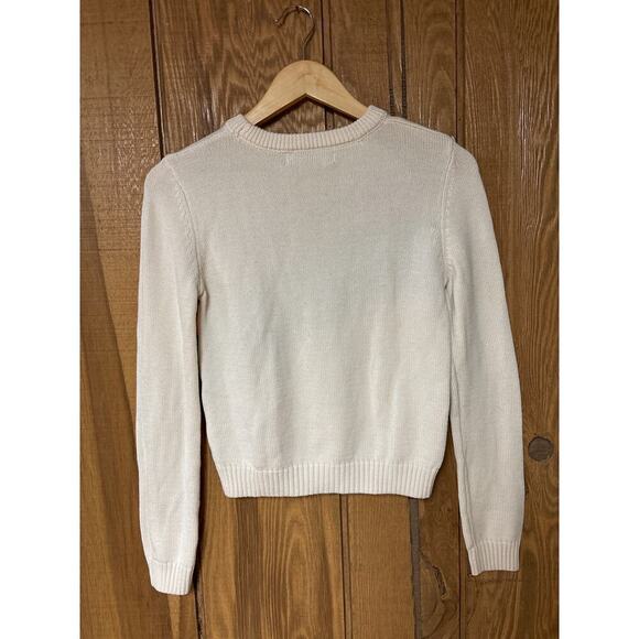 Women’s Rainbow Pride Cropped Knit Crewneck Sweater Top Forever 21 Size Small - Picture 7 of 11